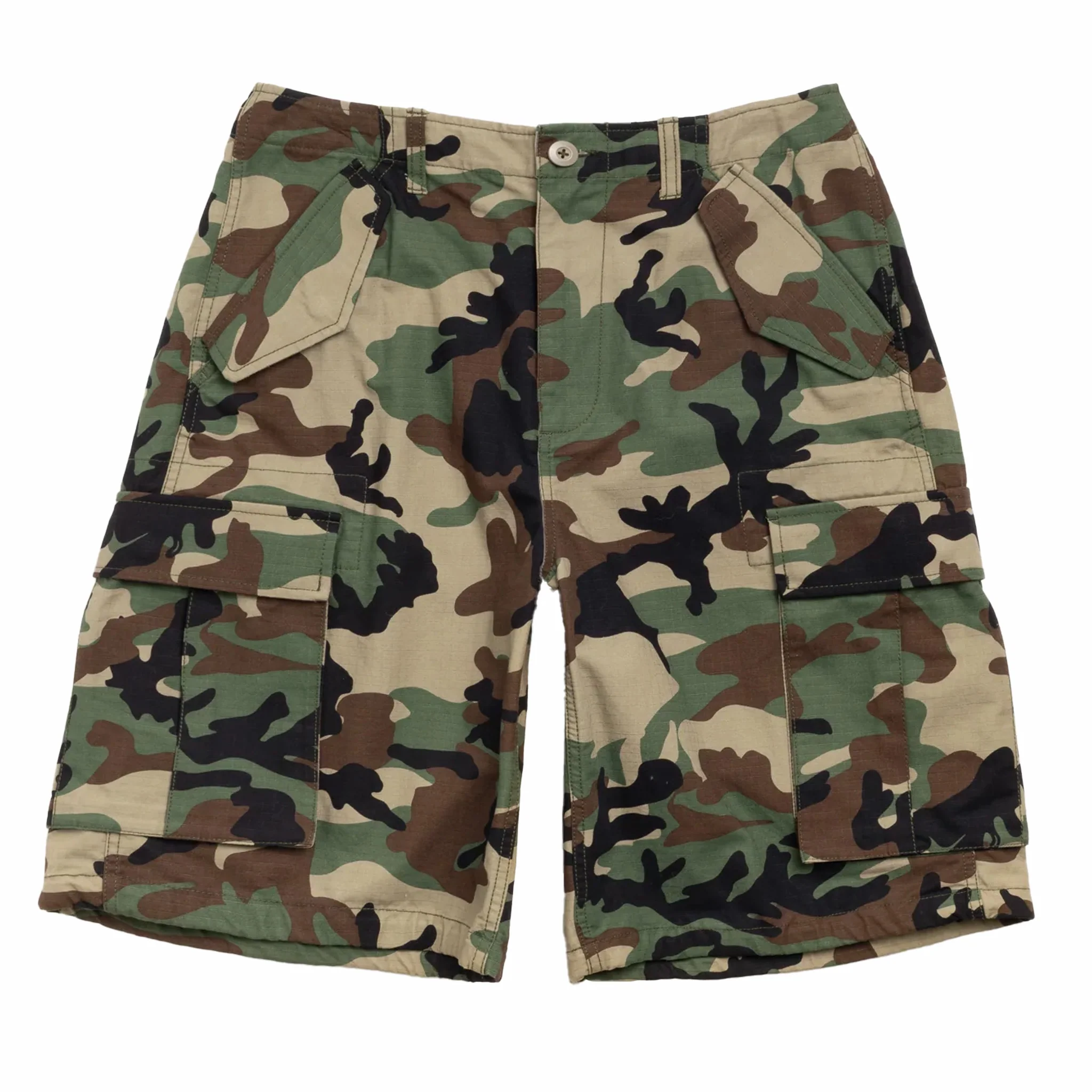 Stüssy Cargo Short Ripstop (Woodland Camo)