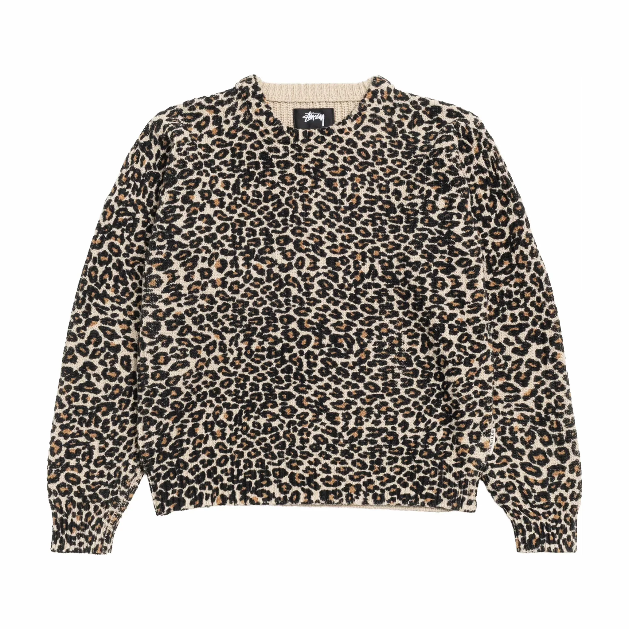 Stüssy Leopard Sweater (Leopard)