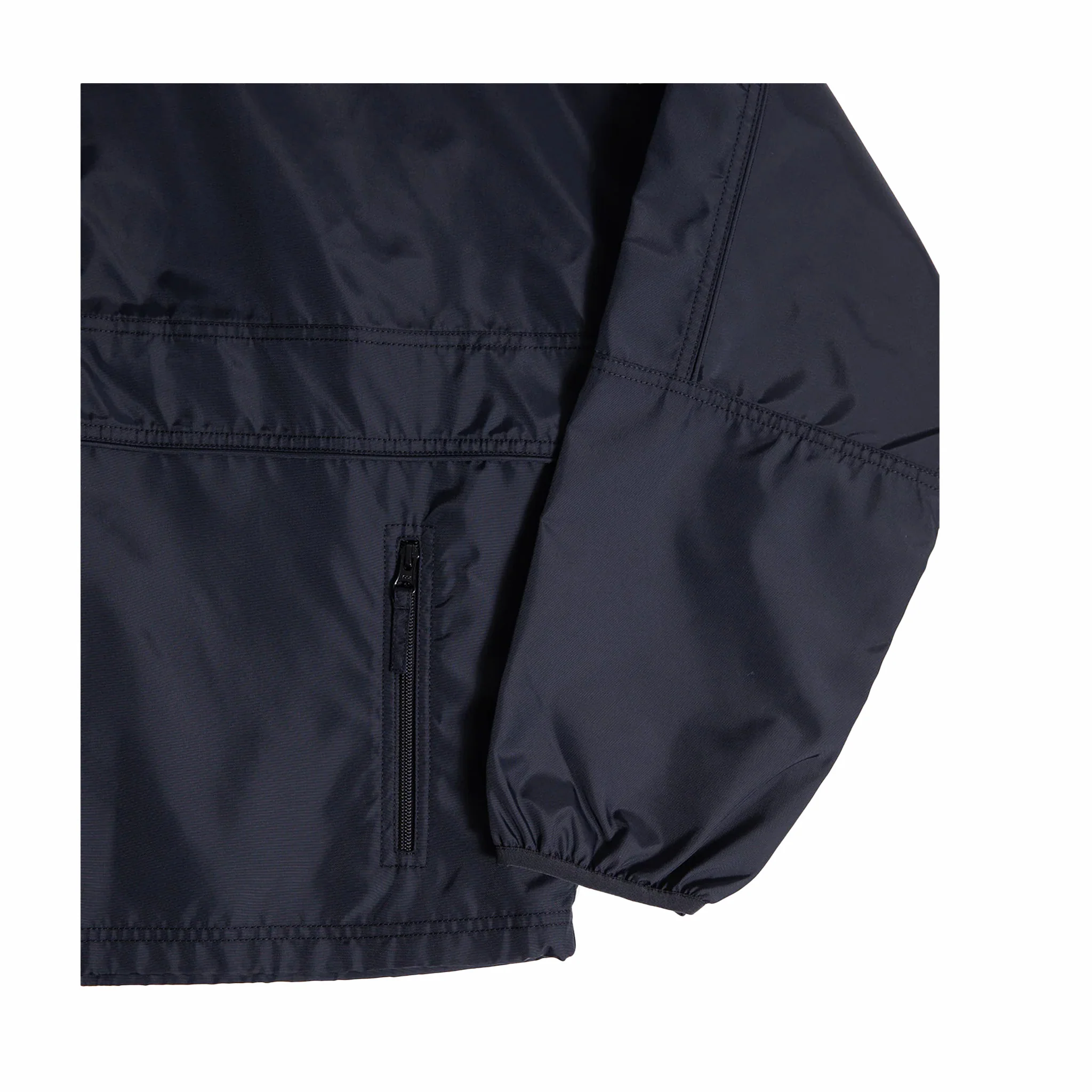 Stüssy Lightweight Pullover Jacket (Black) - Image 2
