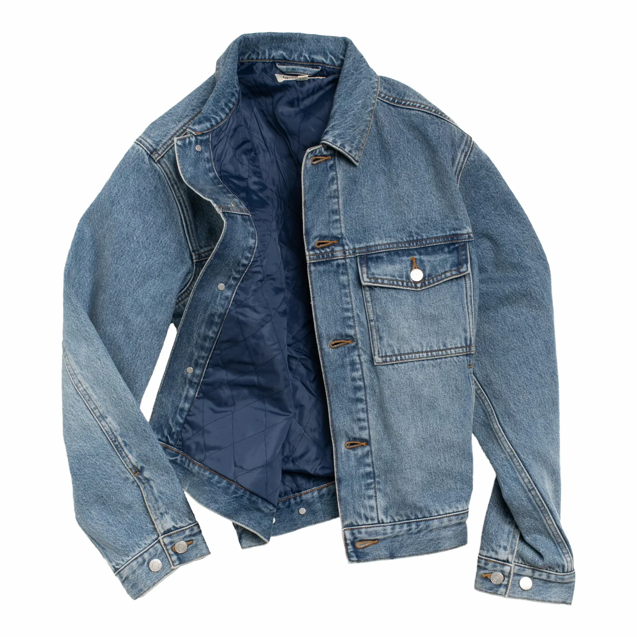 Stüssy Lined Denim Trucker (Indigo Stone Wash) - Image 3