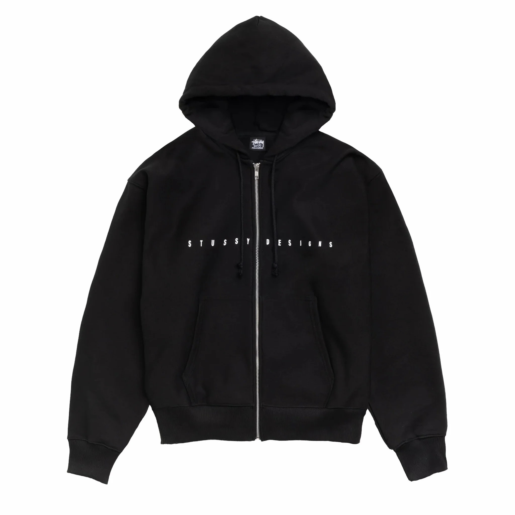 Stüssy S Box Zip Hoodie (Black)