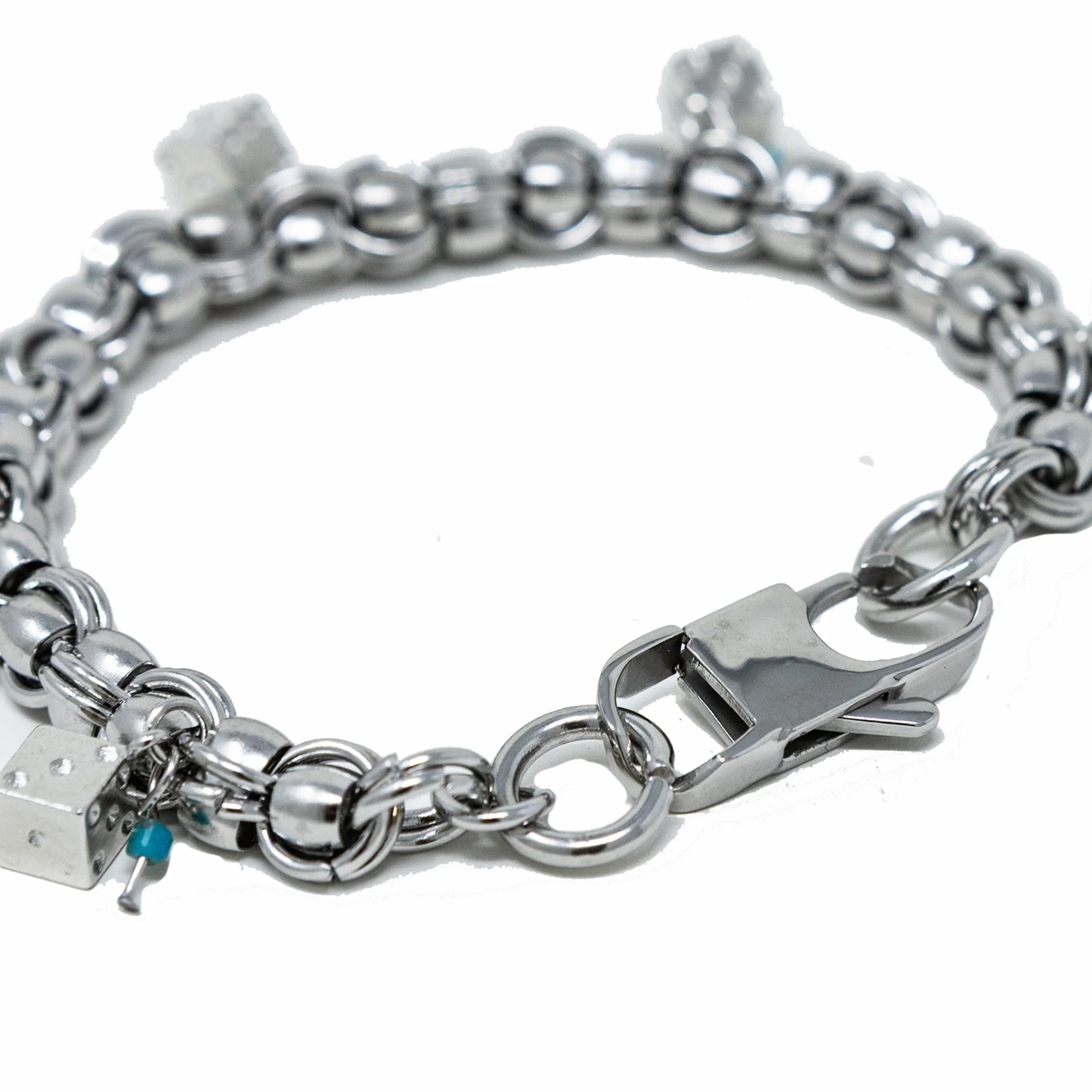 Tears of Venus "Snake Eyes" 8" Bracelet (Silver) - Image 2