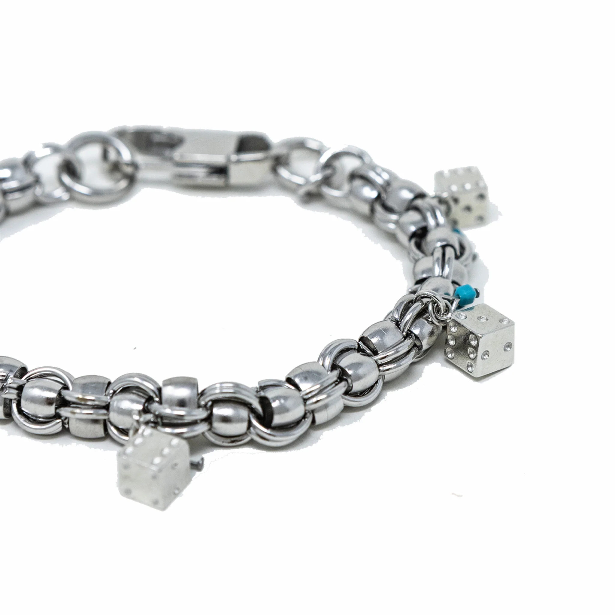 Tears of Venus "Snake Eyes" 8" Bracelet (Silver) - Image 3