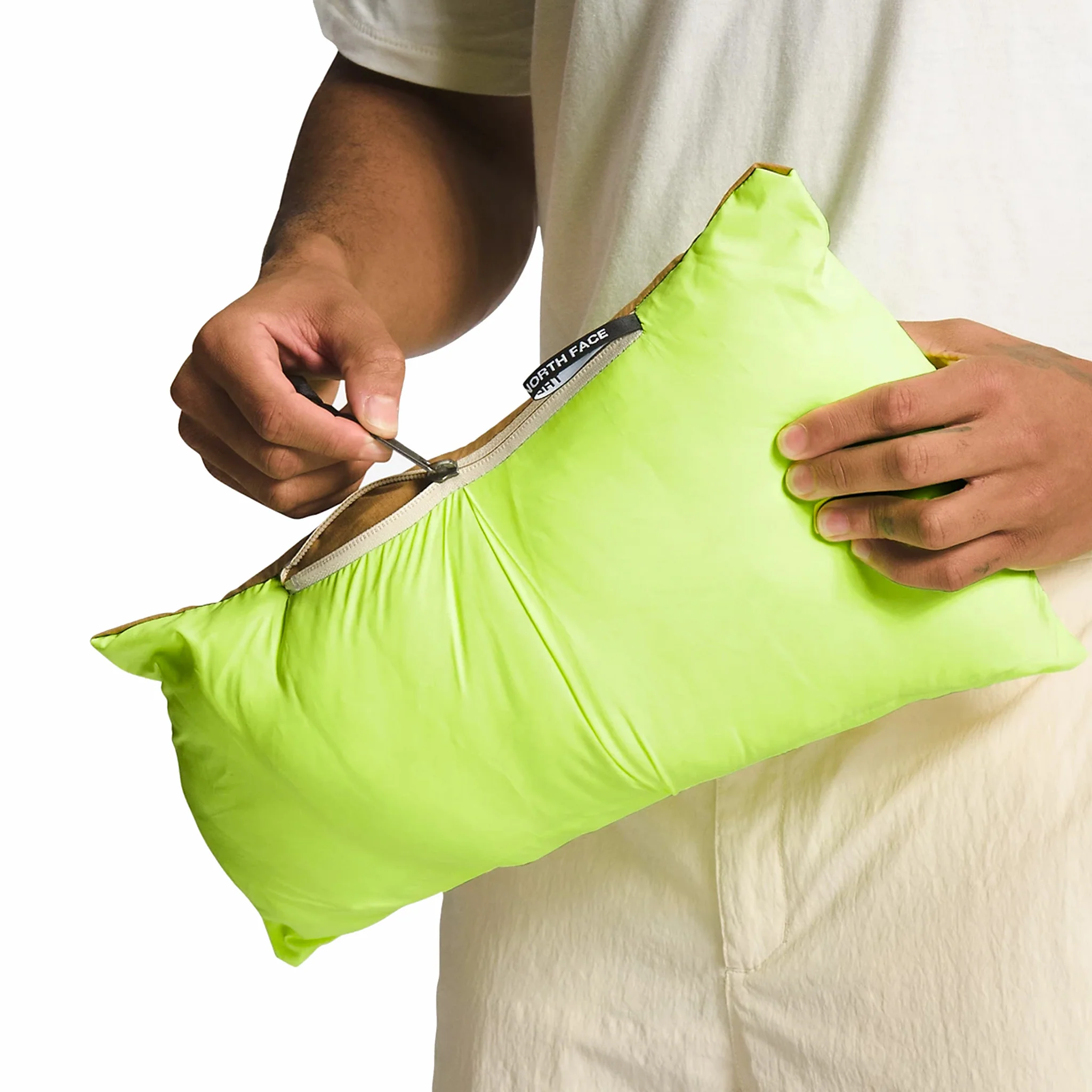 The North Face Men’s ’92 Low-Fi Hi-Tek Nuptse (Utility Brown/Gravel) - Image 4