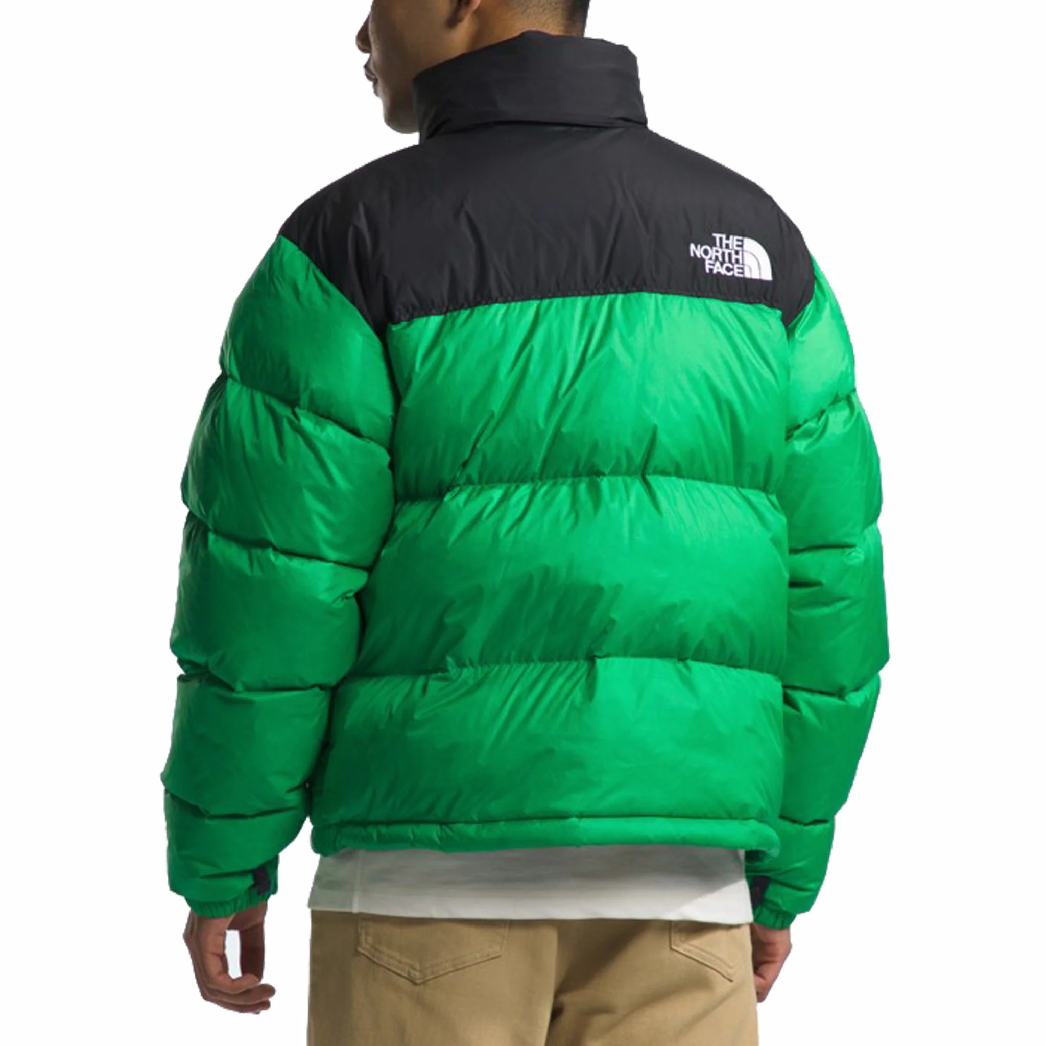 The North Face Men's 1996 Retro Nuptse Jacket (Optic Emerald) - Image 2