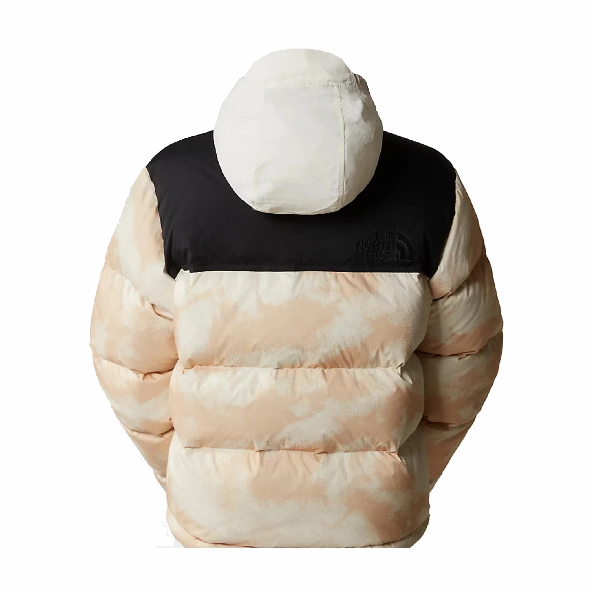 The North Face Women's 92 Crinkle Nuptse Jacket (White Dune/Lo-Fi Hi-Tek Dye Print) - Image 2
