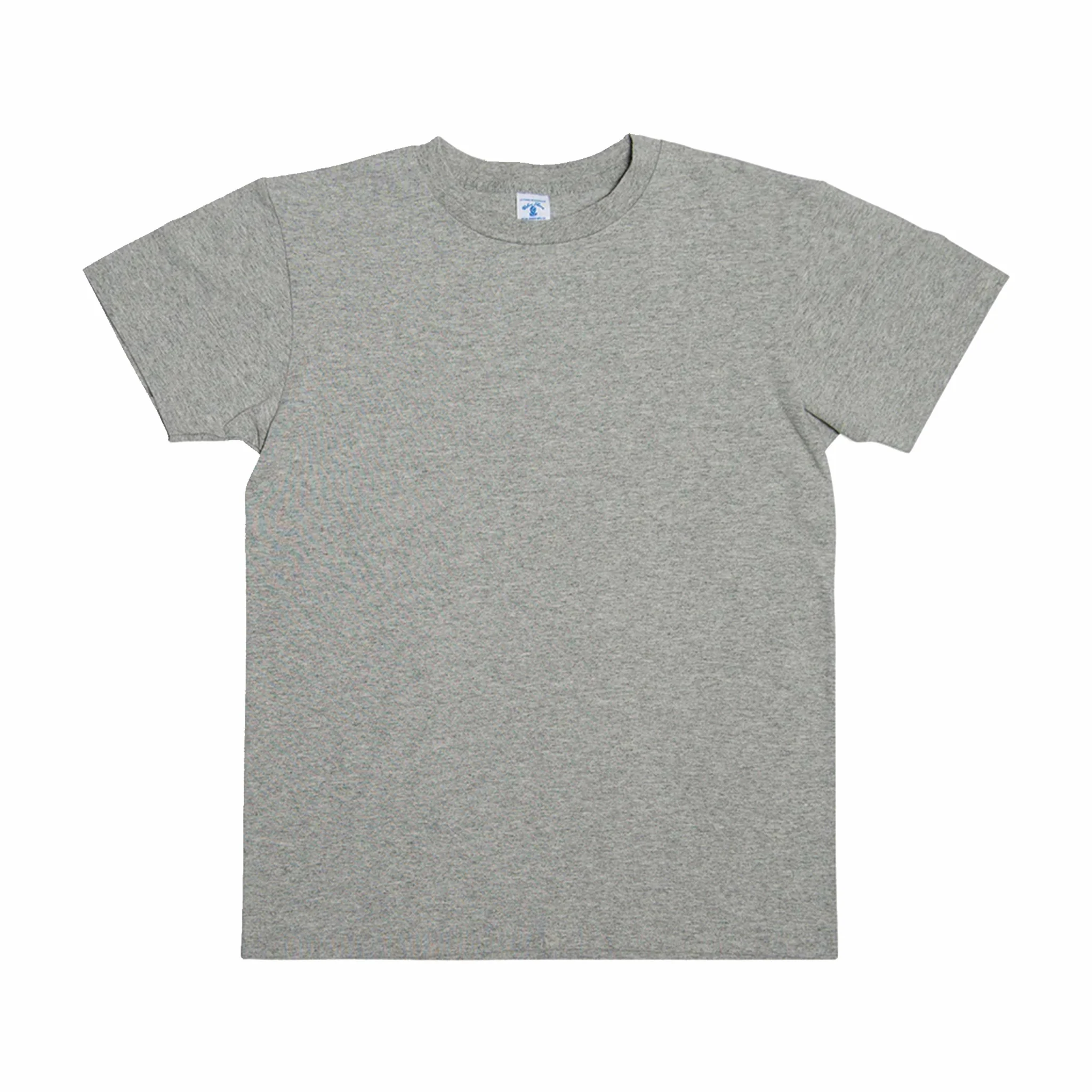 Velva Sheen Short Sleeve Crew Neck Tee - 2 Shirts Pac (Heather Grey)