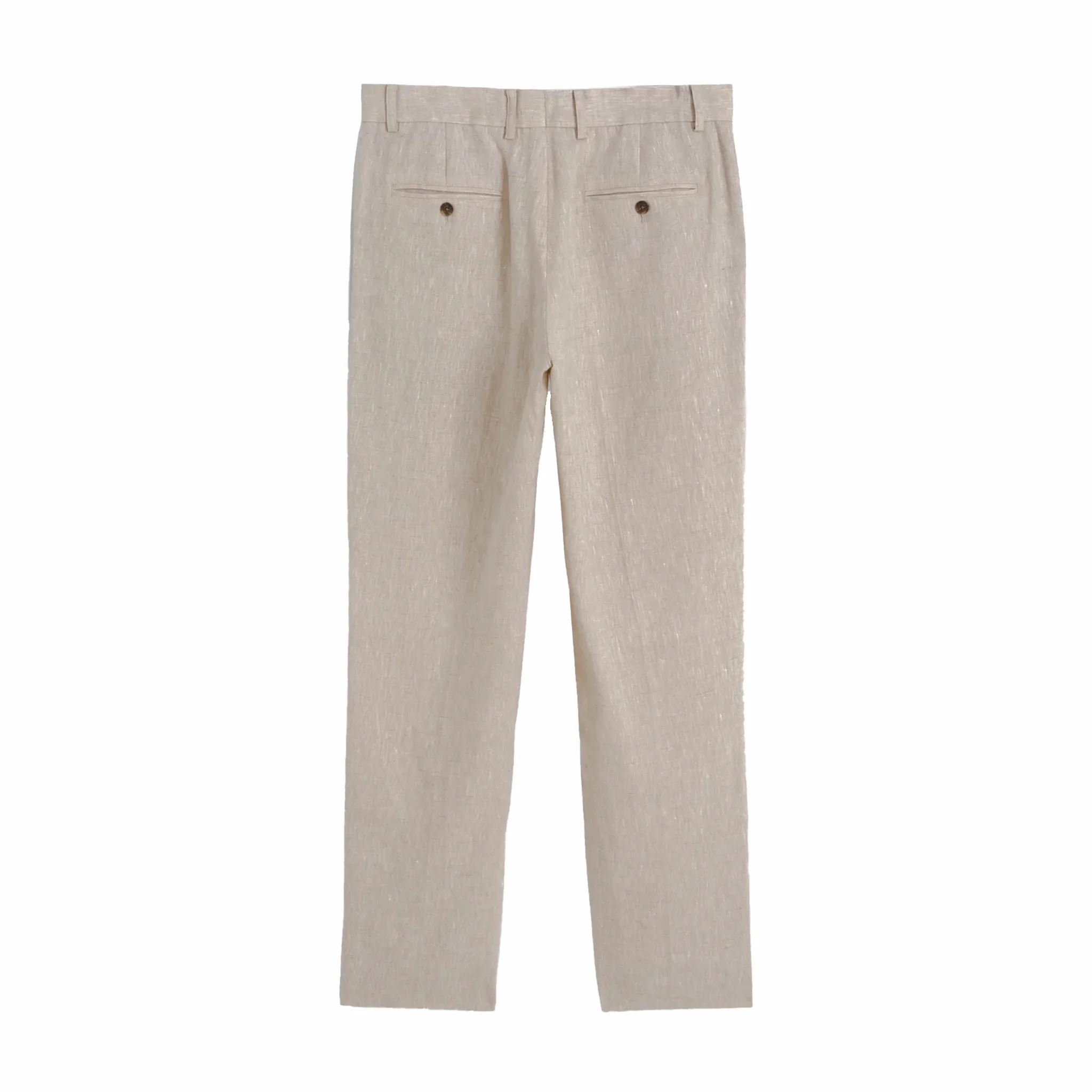 Wax London ALP Trouser 2.0 - Linen (Natural) - Image 2
