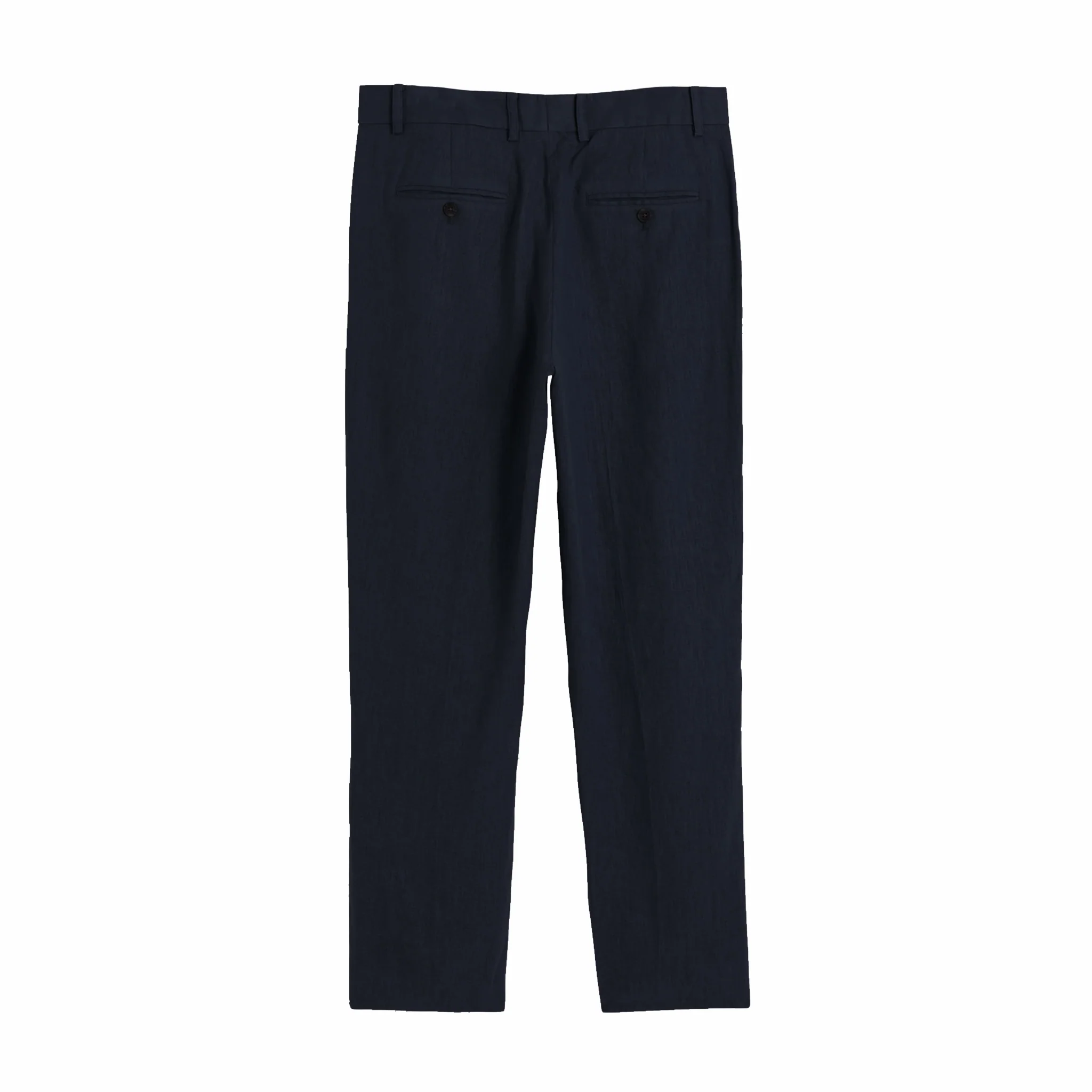 Wax London ALP Trouser 2.0 - Linen (Navy) - Image 2