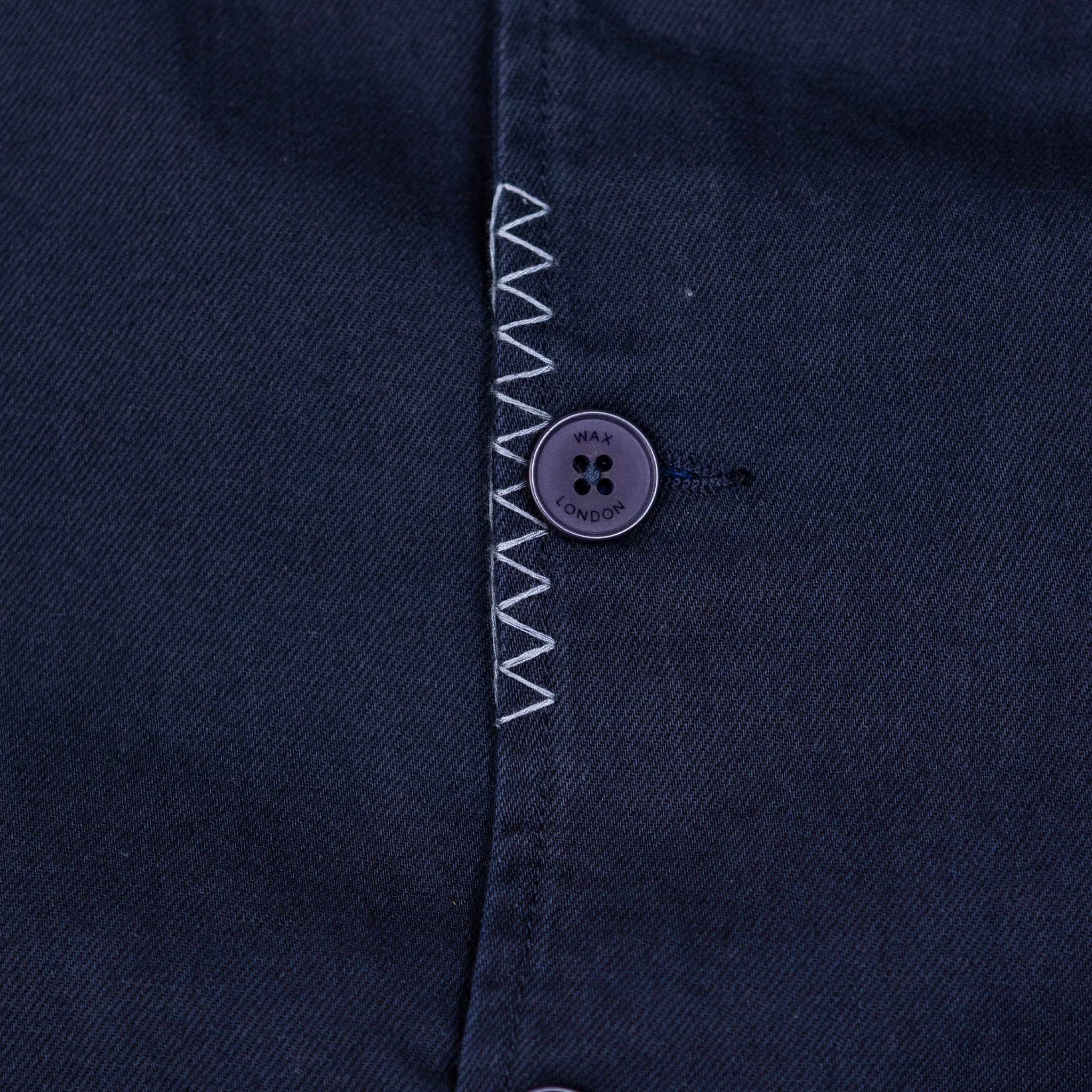 Wax London Mews Embroidered Jacket (Navy) - Image 4