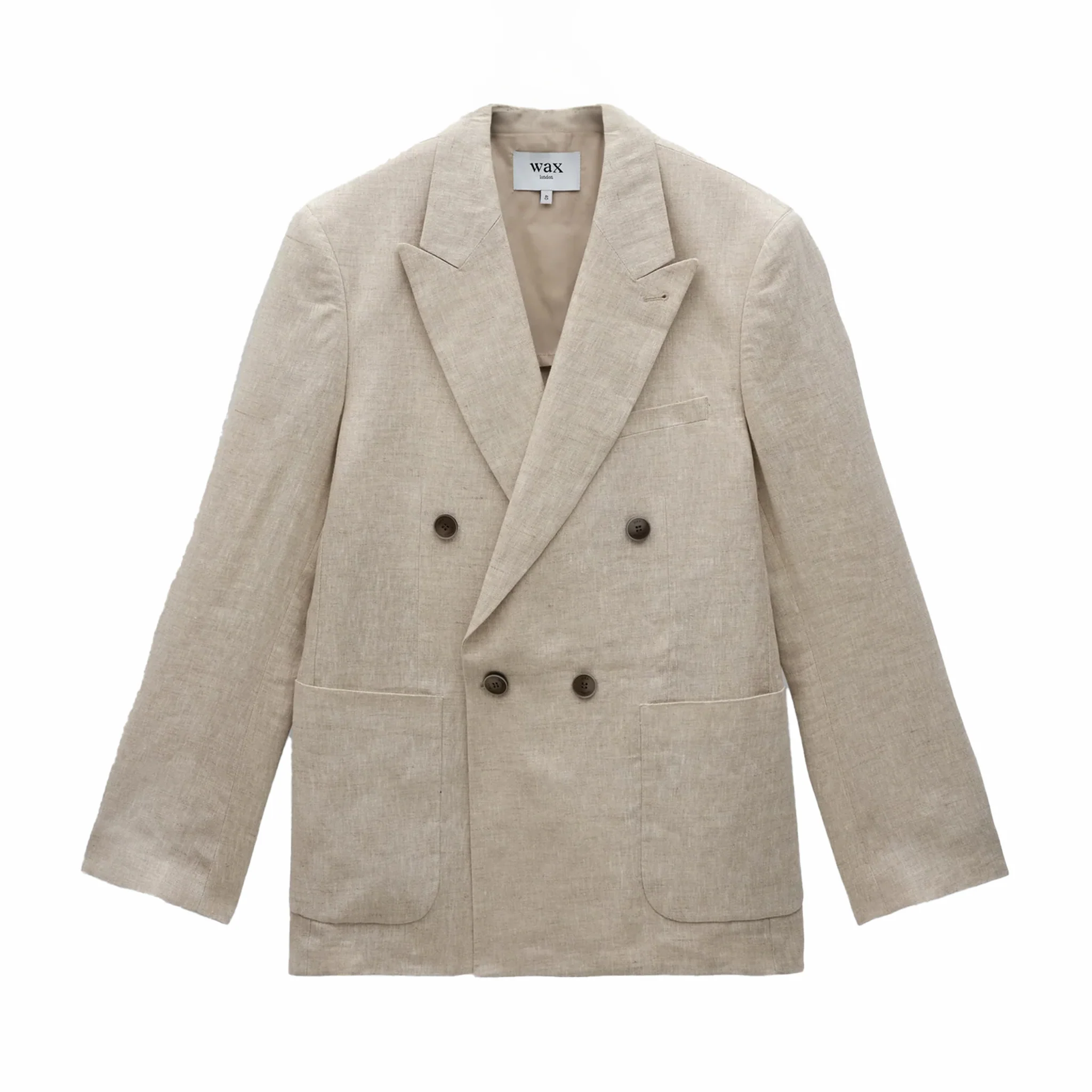 Wax London Vigo Blazer - Linen (Natural)