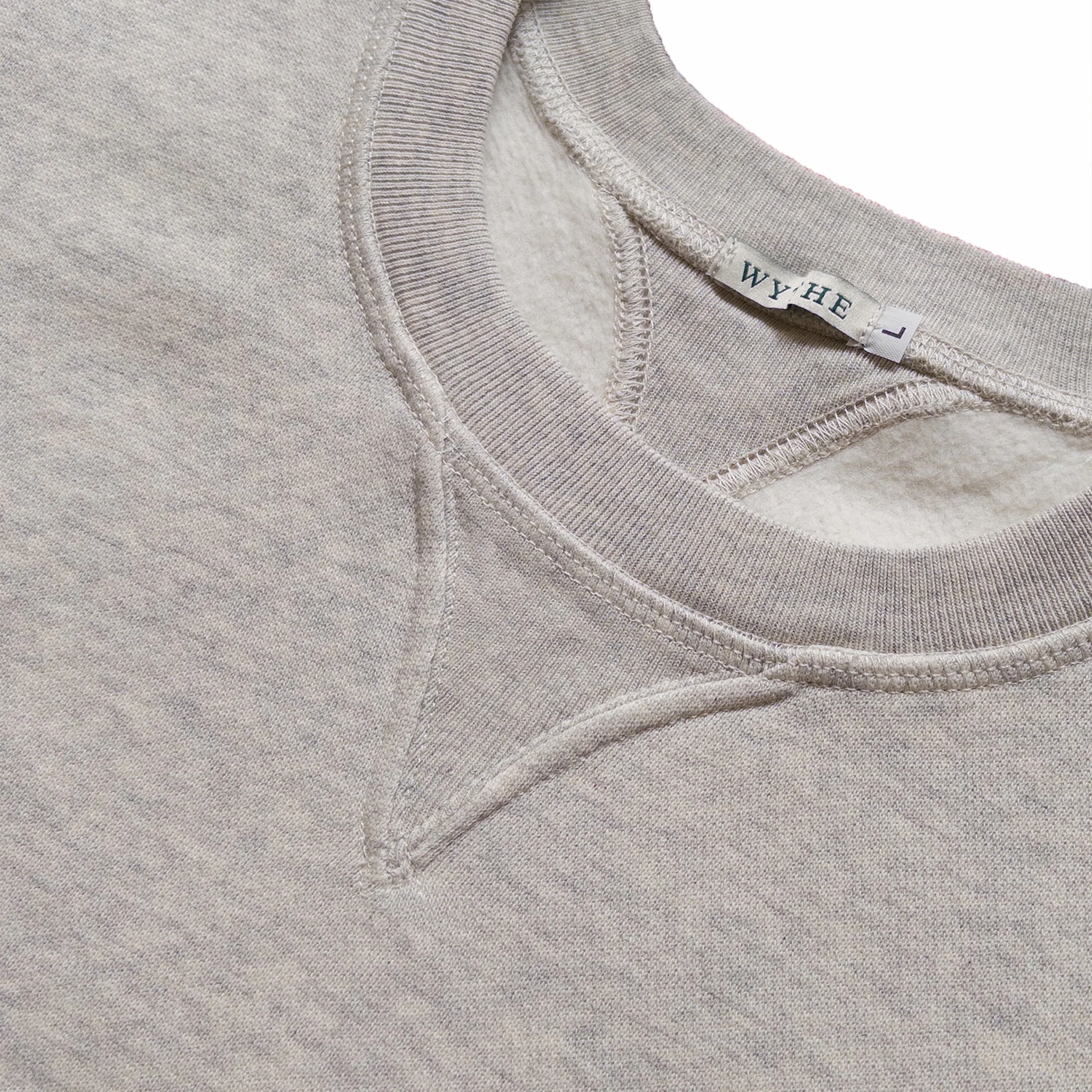 Wythe Crewneck Sweatshirt (Heather Grey) - Image 2