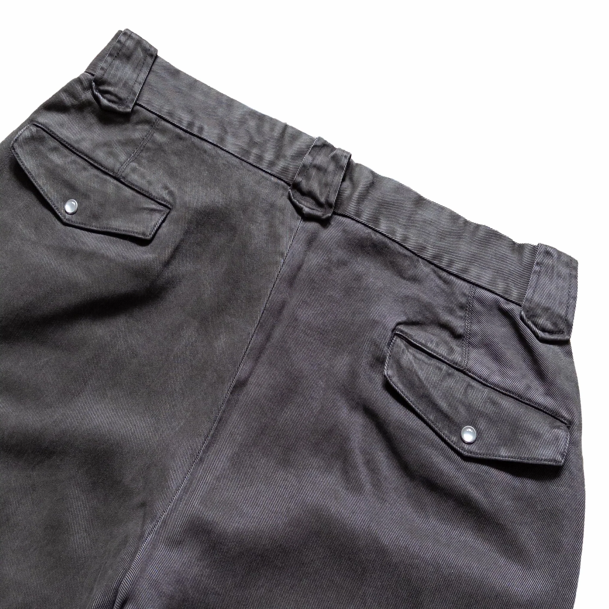 Wythe Tencel Gabardine Western Pant (Faded Black) - Image 3